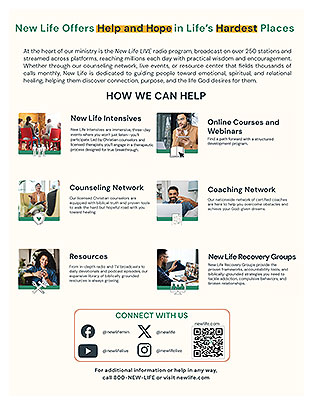 New Life Offers Help and Hope