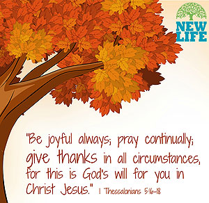 Giving Thanks – Day 21: In All Things Give Thanks