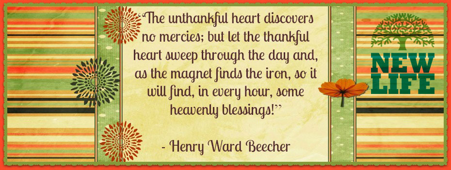 Giving Thanks – Day 4: Giving Thanks Through Everything