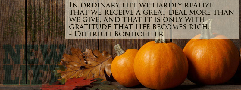 Giving Thanks – Day 25: Thankfulness In Spite Of . . .