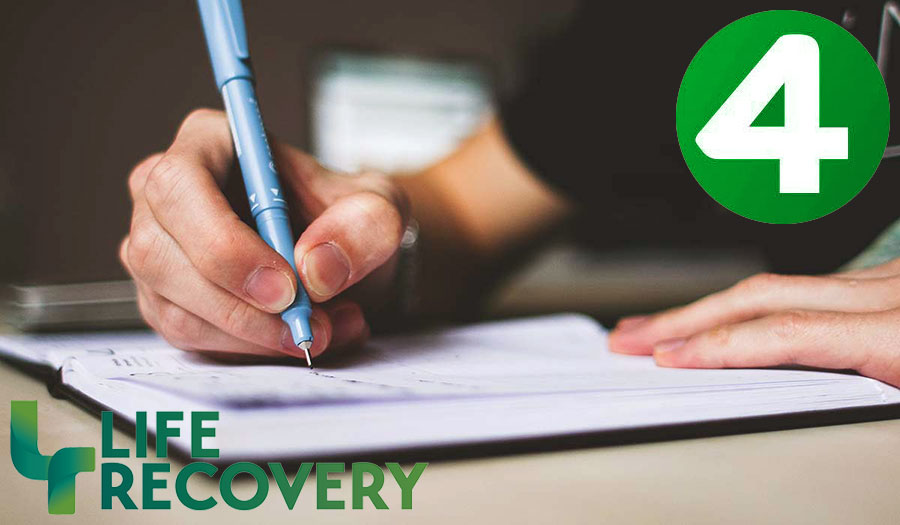 Life Recovery Step Four: Make an Inventory