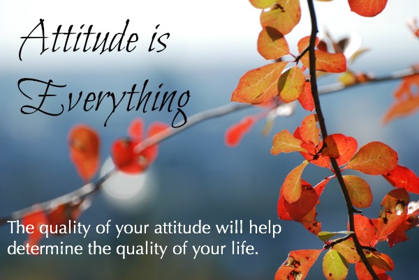 The Right Kind Of Attitude