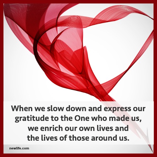 In All Things Give Thanks
