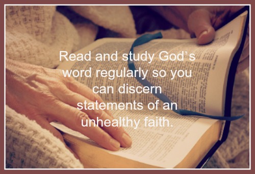 Unhealthy Faith