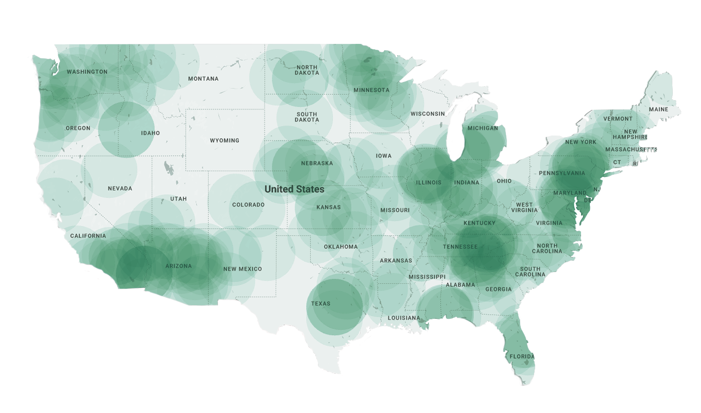 radio station heat map