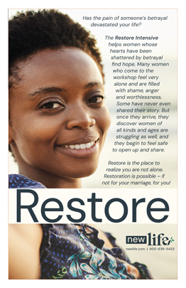 Restore: Healing after Betrayal